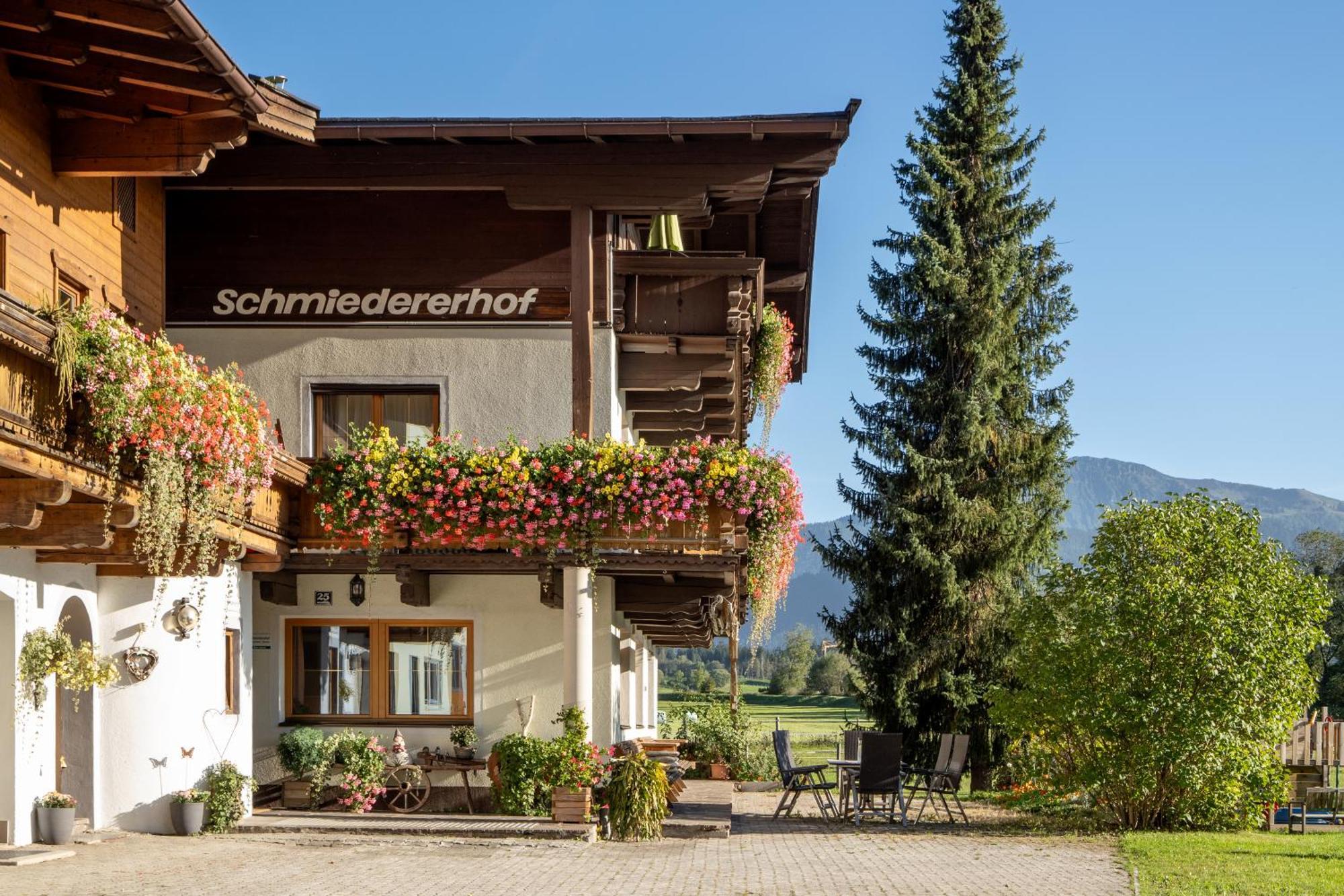 Apartment-Pension Schmiedererhof Sankt Johann in Tirol Dış mekan fotoğraf