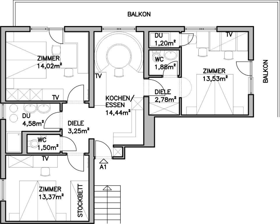 Apartment-Pension Schmiedererhof Sankt Johann in Tirol Oda fotoğraf